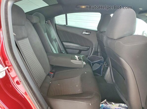 2C3CDXHG2MH656203 2021 DODGE CHARGER Maroon Հետևի նստատեղերի տեսք