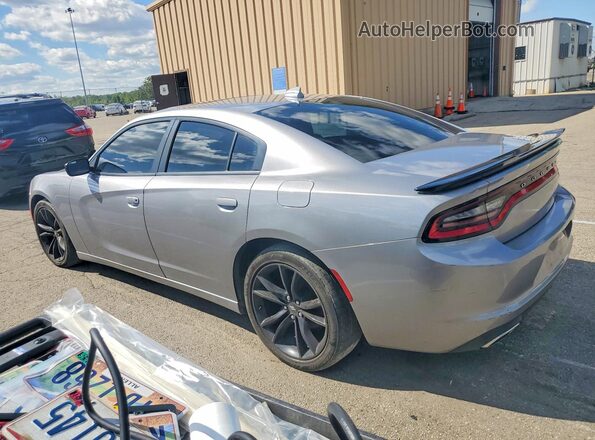 2C3CDXHG3HH543933 2017 DODGE CHARGER Серебряный Задняя левая четверть