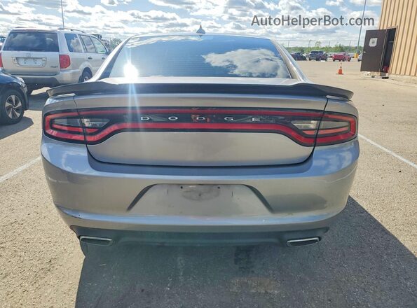 2C3CDXHG3HH543933 2017 DODGE CHARGER Серебряный Вид сзади