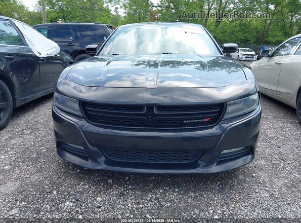 2C3CDXHG4GH204712 2016 DODGE CHARGER Черный Вид спереди