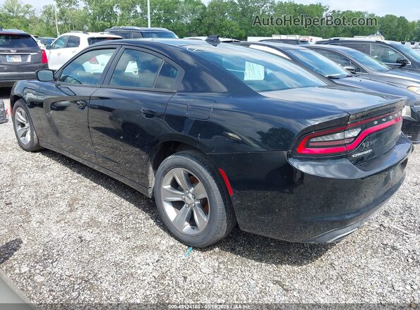 2C3CDXHG4GH204712 2016 DODGE CHARGER Черный Задняя левая четверть
