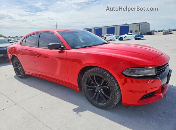 2C3CDXHG4GH276882 2016 DODGE CHARGER Красный Передняя правая четверть