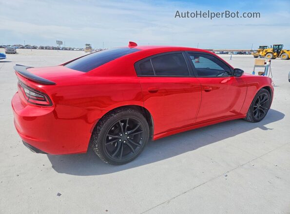 2C3CDXHG4GH276882 2016 DODGE CHARGER Красный Задняя правая четверть
