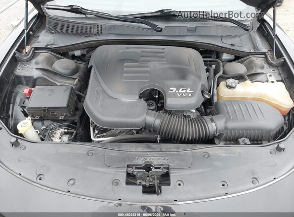 2C3CDXHG4HH528776 2017 DODGE CHARGER Черный Вид сзади