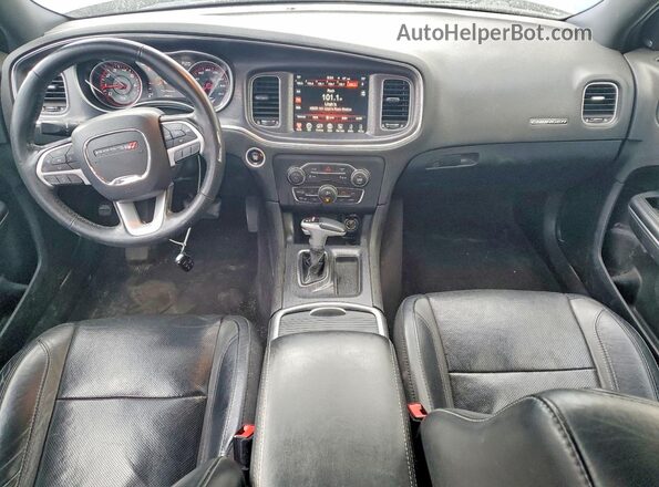 2C3CDXHG4HH595104 2017 DODGE CHARGER Серебряный Вид панели приборов
