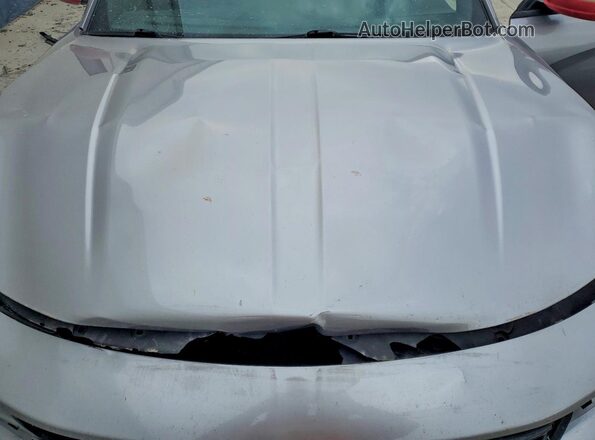 2C3CDXHG4HH595104 2017 DODGE CHARGER Серебряный Вид задней части салона