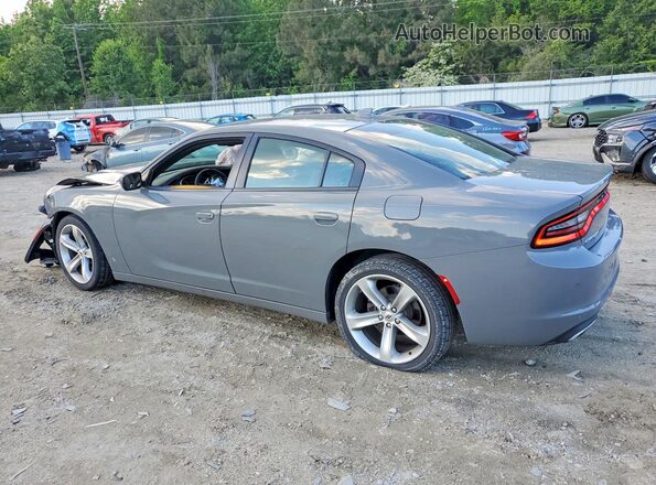 2C3CDXHG4JH119358 2018 DODGE CHARGER Gray უკანა მარცხენა