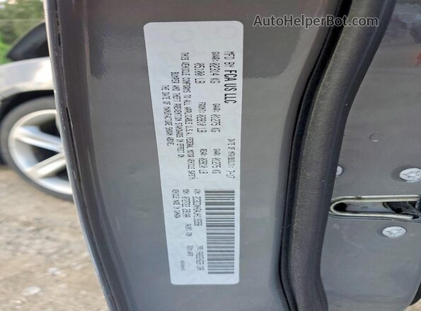 2C3CDXHG4JH119358 2018 DODGE CHARGER Gray ძრავის განყოფილების ხედი
