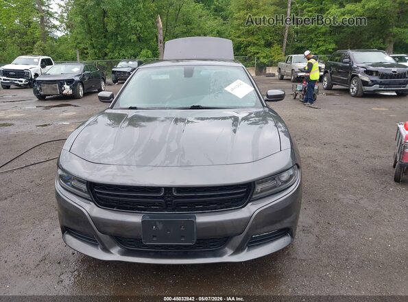 2C3CDXHG4JH156586 2018 DODGE CHARGER Серый Вид щитка приборов