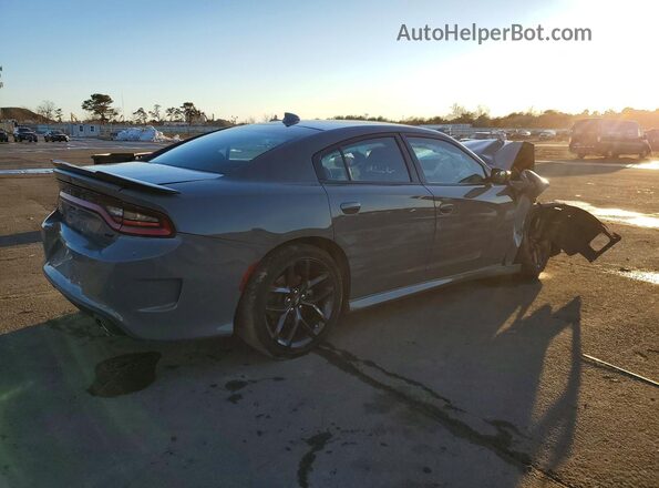 2C3CDXHG4PH591990 2023 DODGE CHARGER Серый Задняя правая четверть