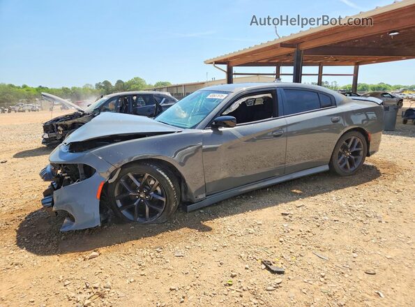 2C3CDXHG4PH645854 2023 DODGE CHARGER Серый Передняя левая четверть
