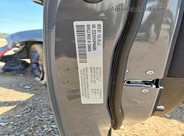 2C3CDXHG4PH645854 2023 DODGE CHARGER Серый Вид наклейки с VIN-кодом