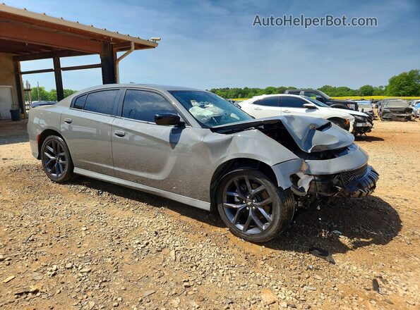 2C3CDXHG4PH645854 2023 DODGE CHARGER Серый Передняя правая четверть