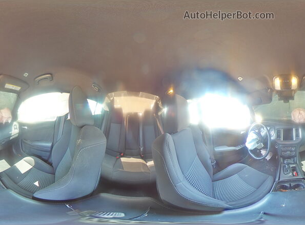 2C3CDXHG4PH645854 2023 DODGE CHARGER Серый Панорамный вид салона 360°
