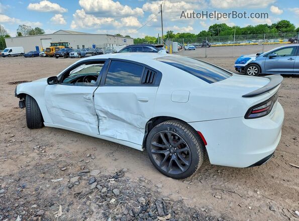 2C3CDXHG5GH332456 2016 DODGE CHARGER Белый Задняя левая четверть