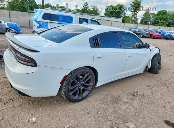 2C3CDXHG5GH332456 2016 DODGE CHARGER Белый Задняя правая четверть