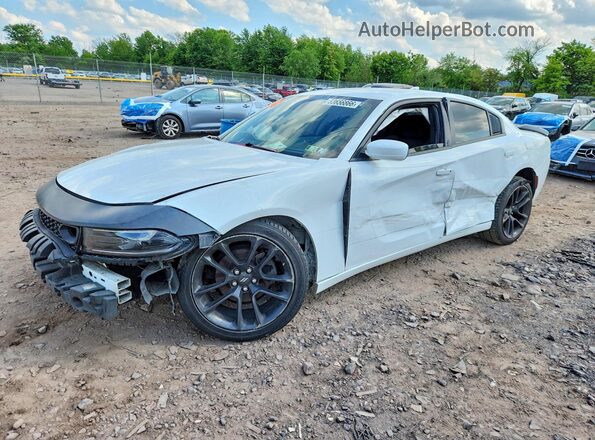 2C3CDXHG5GH332456 2016 DODGE CHARGER Белый Передняя левая четверть
