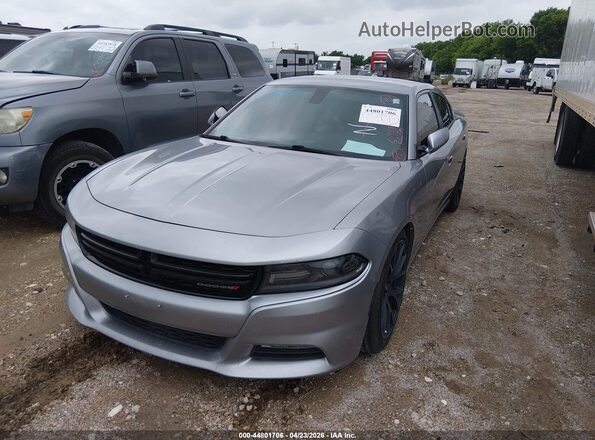 2C3CDXHG5HH559261 2017 DODGE CHARGER Gray Widok z przodu
