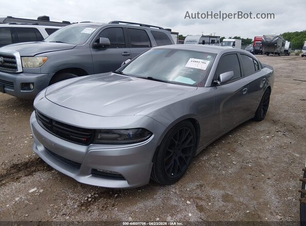 2C3CDXHG5HH559261 2017 DODGE CHARGER Gray Przód lewy