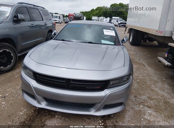 2C3CDXHG5HH559261 2017 DODGE CHARGER Gray Widok zestawu wskaźników