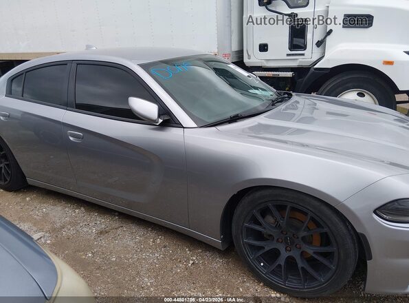 2C3CDXHG5HH559261 2017 DODGE CHARGER Gray Widok wnętrza z tyłu