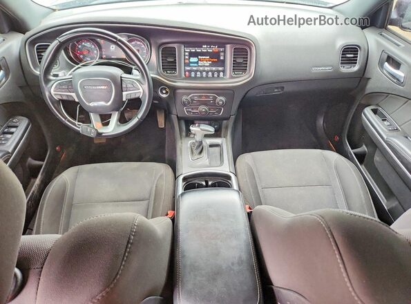 2C3CDXHG5HH652541 2017 DODGE CHARGER Черный Вид панели приборов