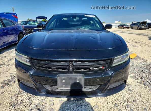 2C3CDXHG5JH328656 2018 DODGE CHARGER Черный Вид спереди