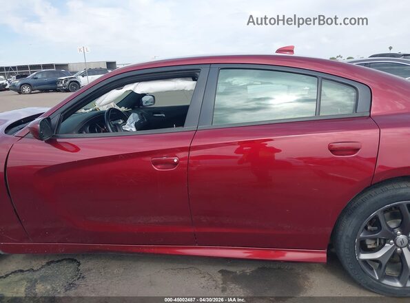 2C3CDXHG5KH561163 2019 DODGE CHARGER Red 