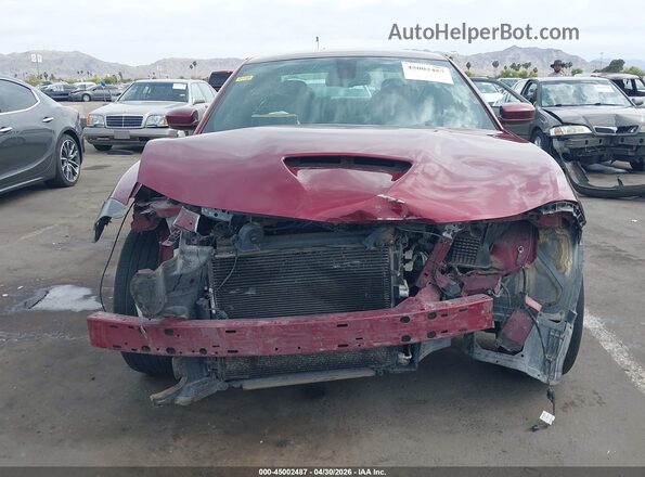2C3CDXHG5KH561163 2019 DODGE CHARGER Red Вид задньої частини салону