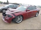 2019 Dodge Charger Gt Rwd Бордовый vin: 2C3CDXHG5KH737869
