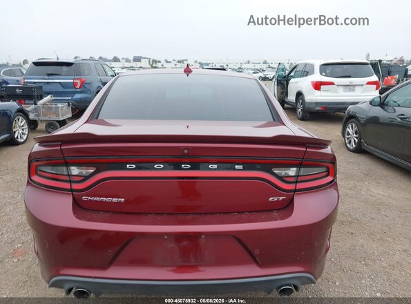 2C3CDXHG5KH737869 2019 DODGE CHARGER Бордовый 
