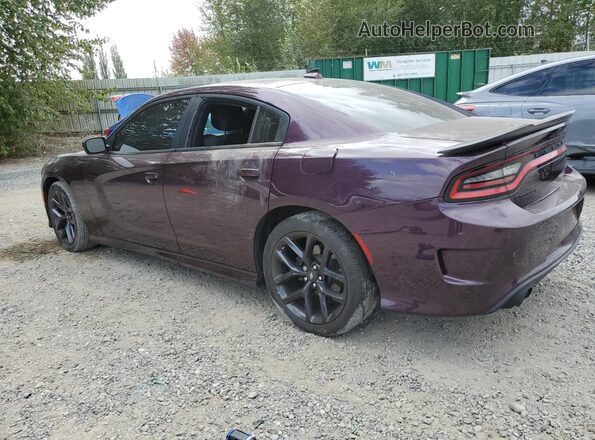 2C3CDXHG5LH186084 2020 DODGE CHARGER Фиолетовый Задняя левая четверть