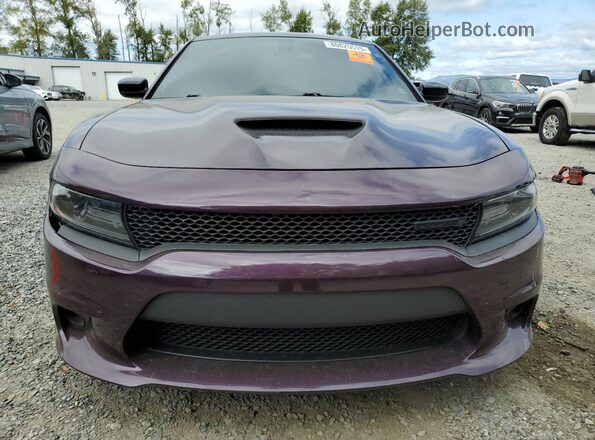 2C3CDXHG5LH186084 2020 DODGE CHARGER Фиолетовый Вид спереди
