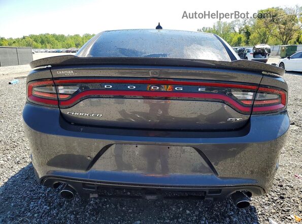 2C3CDXHG5MH527940 2021 DODGE CHARGER Black Widok z tyłu