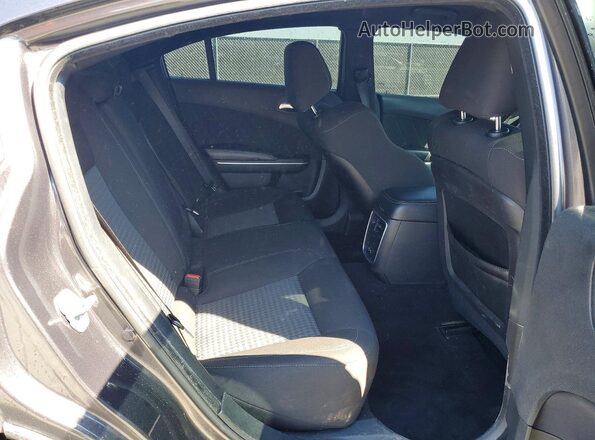 2C3CDXHG5MH527940 2021 DODGE CHARGER Black Widok tylnych siedzeń