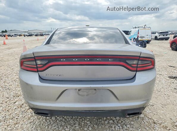 2C3CDXHG6GH185872 2016 DODGE CHARGER Silver Widok z tyłu