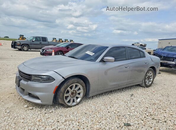 2C3CDXHG6GH185872 2016 DODGE CHARGER Silver Przód lewy