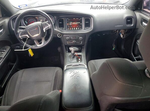 2C3CDXHG6GH185872 2016 DODGE CHARGER Silver Widok deski rozdzielczej