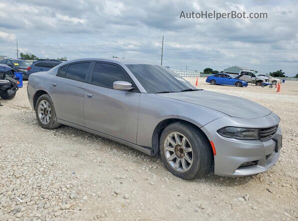 2C3CDXHG6GH185872 2016 DODGE CHARGER Silver Przód prawy