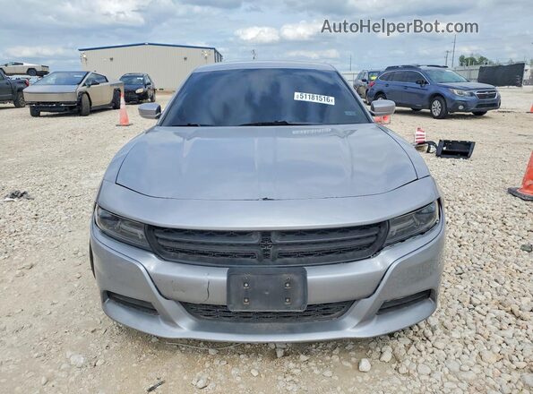 2C3CDXHG6GH185872 2016 DODGE CHARGER Silver Widok z przodu