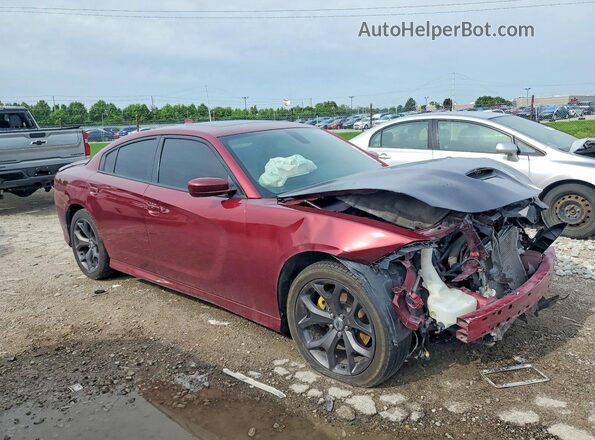 2C3CDXHG6JH206937 2018 DODGE CHARGER Red წინა მარჯვენა