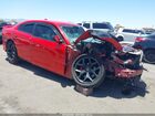 2019 Dodge Charger Gt Rwd Red vin: 2C3CDXHG6KH678198