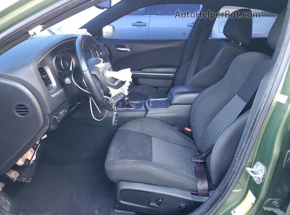 2C3CDXHG6MH652929 2021 DODGE CHARGER Green Vista interior delantera