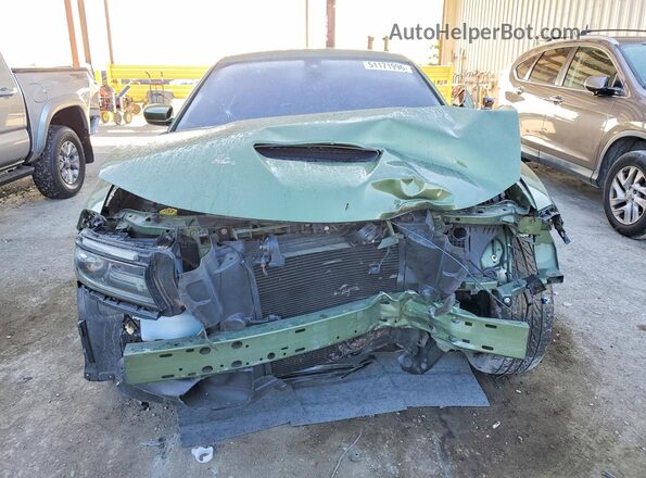 2C3CDXHG6MH652929 2021 DODGE CHARGER Green Vista frontal