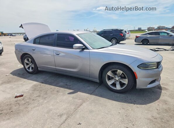 2C3CDXHG7GH286015 2016 DODGE CHARGER Gray წინა მარჯვენა