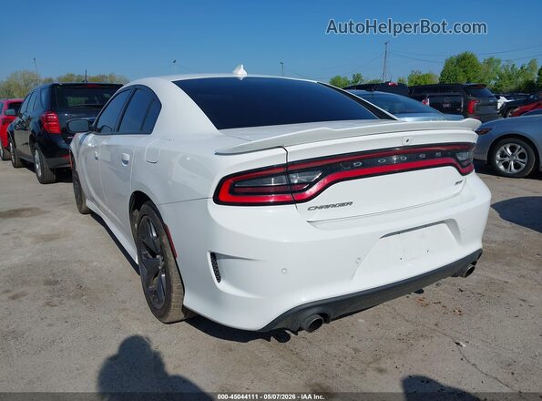 2C3CDXHG7KH585089 2019 DODGE CHARGER Белый Задняя левая четверть
