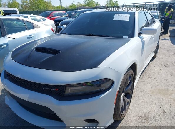 2C3CDXHG7KH585089 2019 DODGE CHARGER Белый Вид спереди