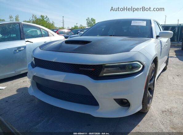 2C3CDXHG7KH585089 2019 DODGE CHARGER Белый Вид щитка приборов