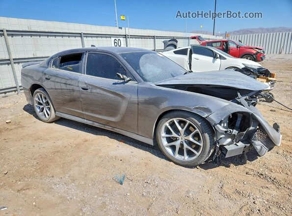 2C3CDXHG7LH187978 2020 DODGE CHARGER Gray Przód prawy