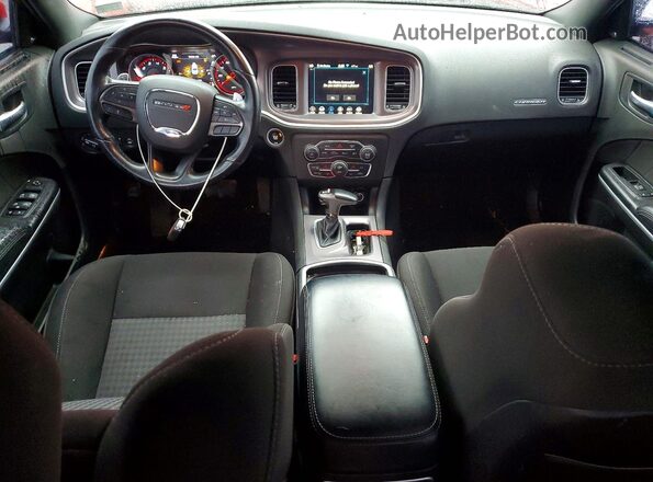 2C3CDXHG7NH106125 2022 DODGE CHARGER Red Առջևի վահանակի տեսք